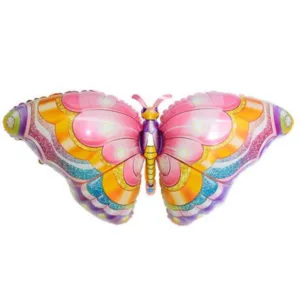 Large Butterfly Foil Balloon Set - Set of 2