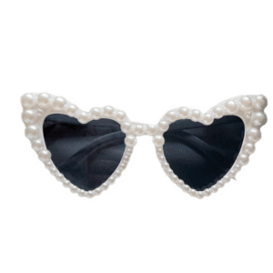 Retro Pearl Detail Sunglasses