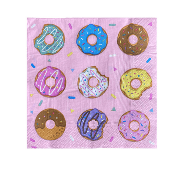 Donut Napkins, Donut Napkins (20 Napkins)