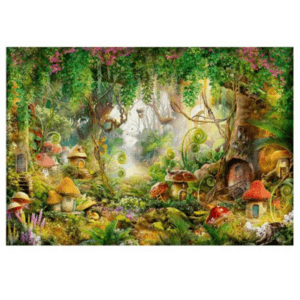 Small Kid's Birthday Party Table and Photography Backdrop - Fairy Garden - Green