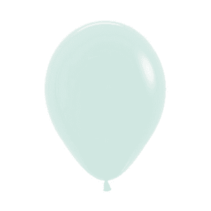 5 Pack Balloons Pastel Matte Green (5 inch)