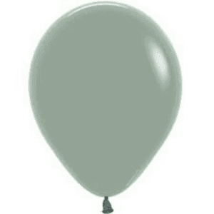 5 Pack Balloons Pastel Dusk Laurel Green (5 inch)