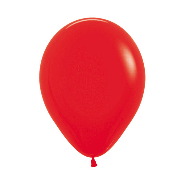 5 Pack Balloons Fashion Solid Red (5 inch), 5 Pack Balloons Fashion Solid Red (5 inch)