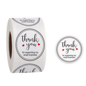 Thank You Stickers - Business