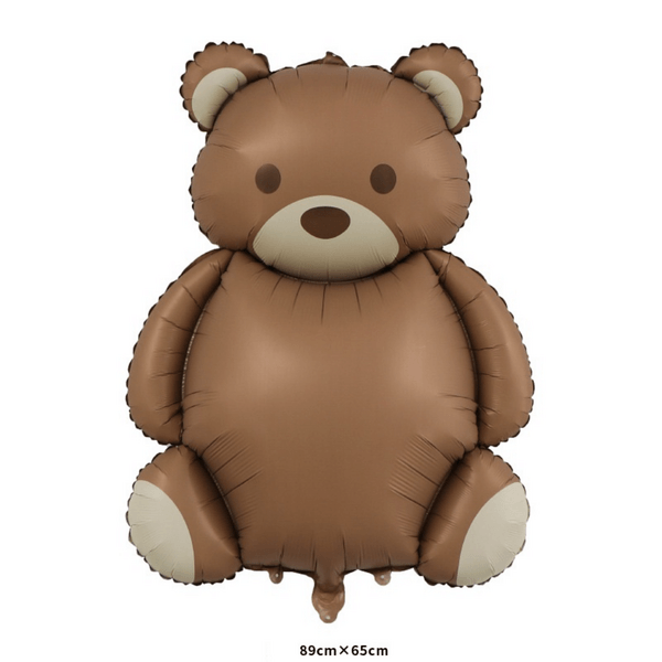 Large Brown Bear Foil Balloon, Large Brown Bear Foil Balloon