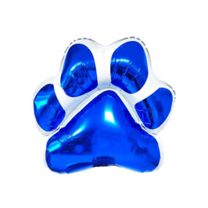 Large Paw Patrol Paw Foil Balloon - Dark Blue