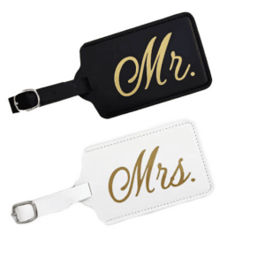 Mr and Mrs Luggage Tags