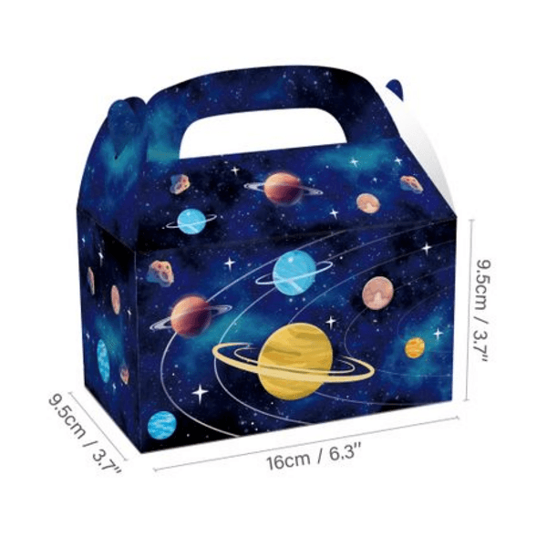 Party Favor Boxes - Space Theme - 12 Boxes, Party Favor Boxes – Space Theme – 12 Boxes