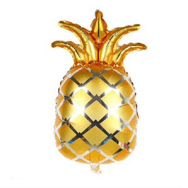 Pineapple Foil Balloon -Set of 2, Pineapple Foil Balloon -Set of 2
