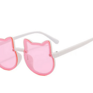 Cat Themed Sunglasses - Pink