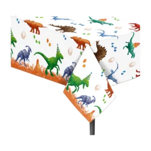Dinosaur Themed Tablecloth