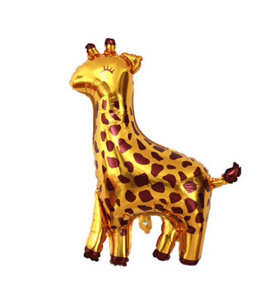 Gold Giraffe Foil Balloon (120cm), Gold Giraffe Foil Balloon (120cm)