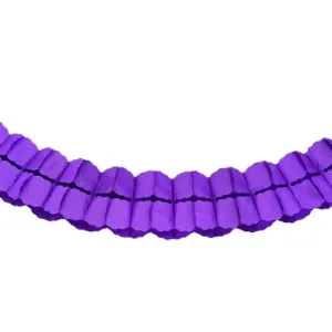 Paper Garland - Dark Purple