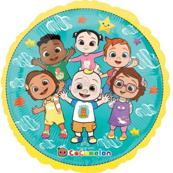 Large Cocomelon Foil Balloon (Characters), Large Cocomelon Foil Balloon (Characters)