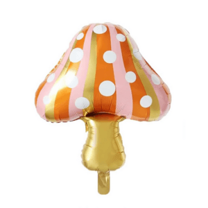 Striped Mushroom Foil Balloon (70cm)