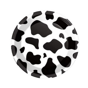 Cow Large Paper Plates (8 Plates)