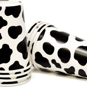Cow Paper Cups (10 Cups)