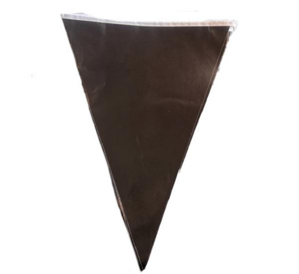 Plain Bunting Flags - Black, Plain Bunting Flags – Black