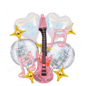 Music Foil Balloon Set (12 Balloons)