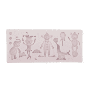 Circus Themed Silicone Mold - Clown