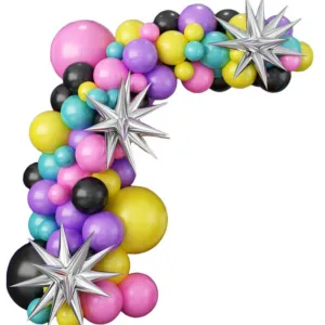 Disco Balloon Arch Set (106 Balloons)