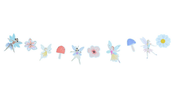 Pastel Fairy Bunting, Pastel Fairy Bunting
