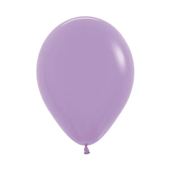 5 Pack Balloons Fashion Solid Lilac (12 inch), 5 Pack Balloons  Fashion Solid Lilac (12 inch)