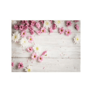 Kids Birthday Party Table and Photography Backdrop (Flower Theme)