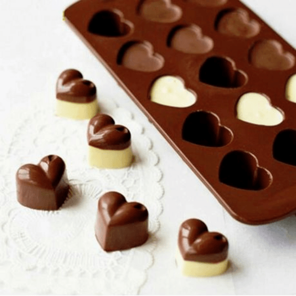 Silicone Heart Mould, Silicone Heart Mold