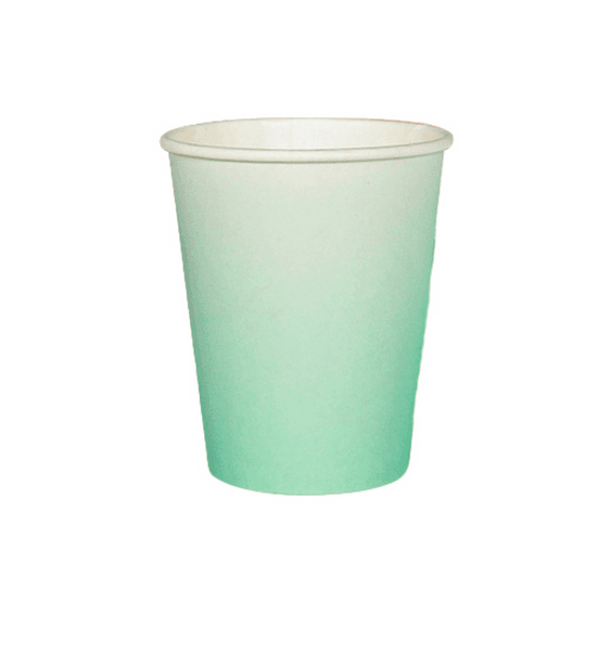 Ombre Paper Cup (Set of 8) (Green), Ombre Paper Cup (Set of 8) (Green)