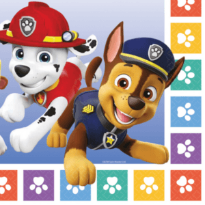 Paw Patrol Napkins (16 Napkins)