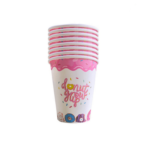Donut Paper Cups, Donut Paper Cups (16 Cups)