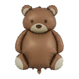Large Brown Bear Foil Balloon