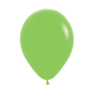 5 Pack Balloons Fashion Solid Key Lime (5 inch)