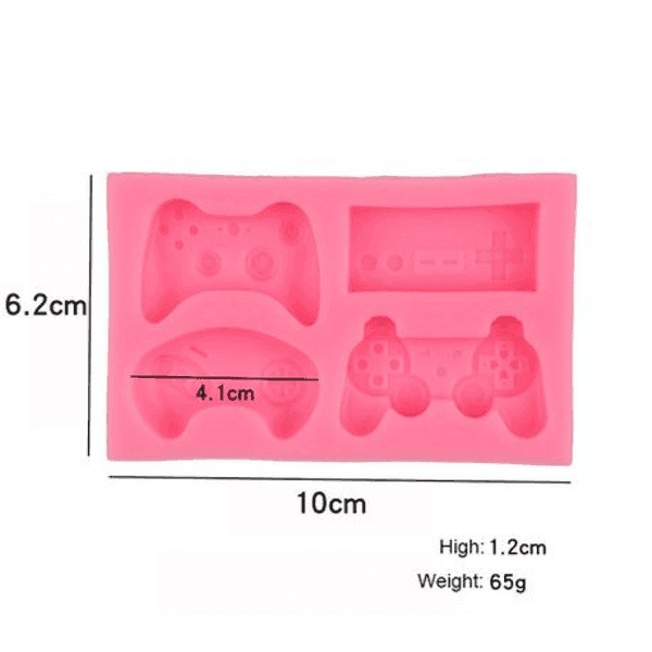 Gaming Themed Silicone Mold, Gaming Themed Silicone Mold