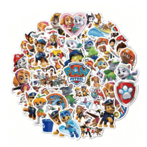 Paw Patrol Themed Stickers (50 Stickers)