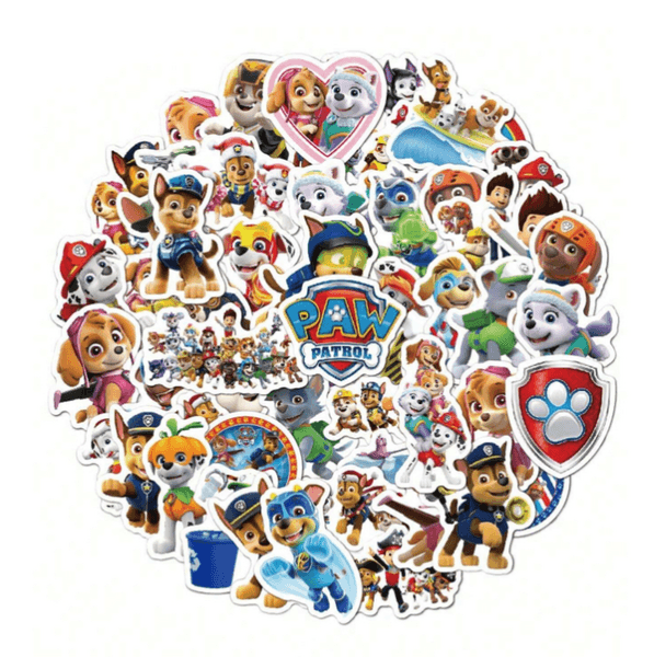 Paw Patrol Themed Stickers (50 Stickers), Paw Patrol Themed Stickers (50 Stickers)