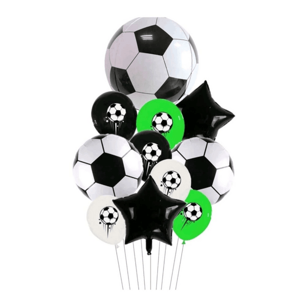 Soccer Themed Foil and Latex Balloon Set (11 Balloons), Soccer Themed Foil and Latex Balloon Set (11 Balloons)