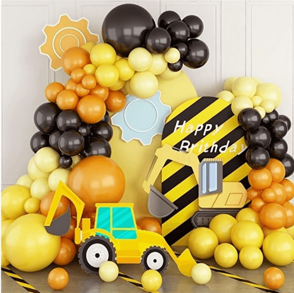 Balloon Arch Set - Construction Theme, Balloon Arch Set – Construction Theme