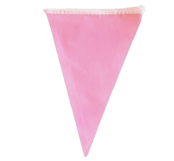 Plain Bunting Flags - Light Pink, Plain Bunting Flags – Light Pink