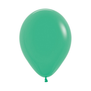 5 Pack Balloons Fashion Solid Green (5 inch)