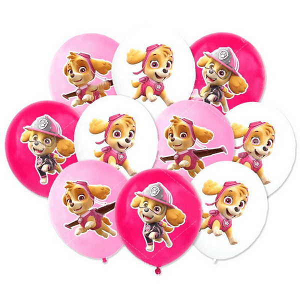 Paw Patrol Themed Party Decoration Set - Pink, Paw Patrol Themed Party Decoration Set – Pink