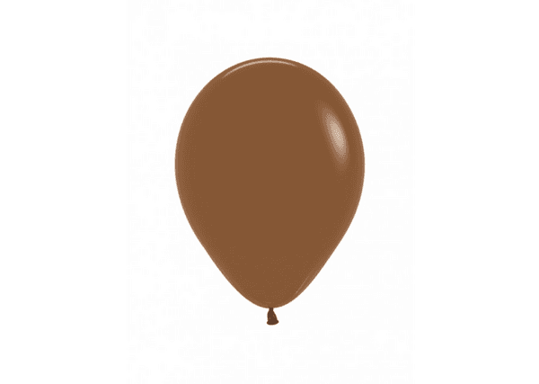 5 Pack Balloons Fashion Solid Coffee (5 inch), 5 Pack Balloons Fashion Solid Coffee (5 inch)