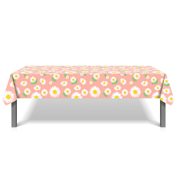 Daisy Themed Tablecloth, Daisy Themed Tablecloth