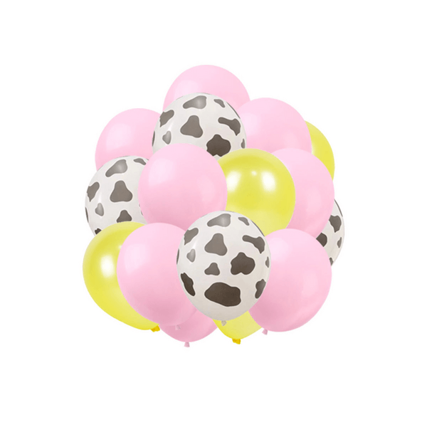 Farm Party Decoration Set, Birthday Party Decoration Set – Farm Theme – Pink