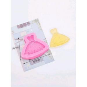 Silicone Baking Mold - Dress Design