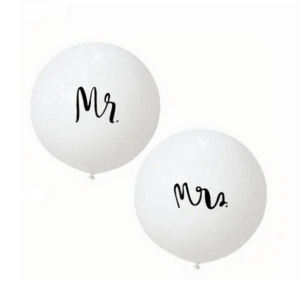 Mr & Mrs Balloon Set
