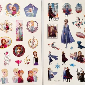 Kids Temporary Tattoos Set - Frozen