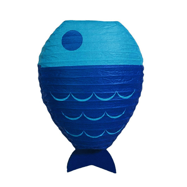 Blue Paper Lantern Fish, Blue Paper Lantern Fish