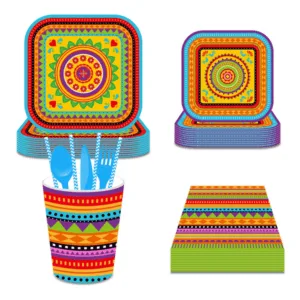 Mexican Fiesta Tableware Set
